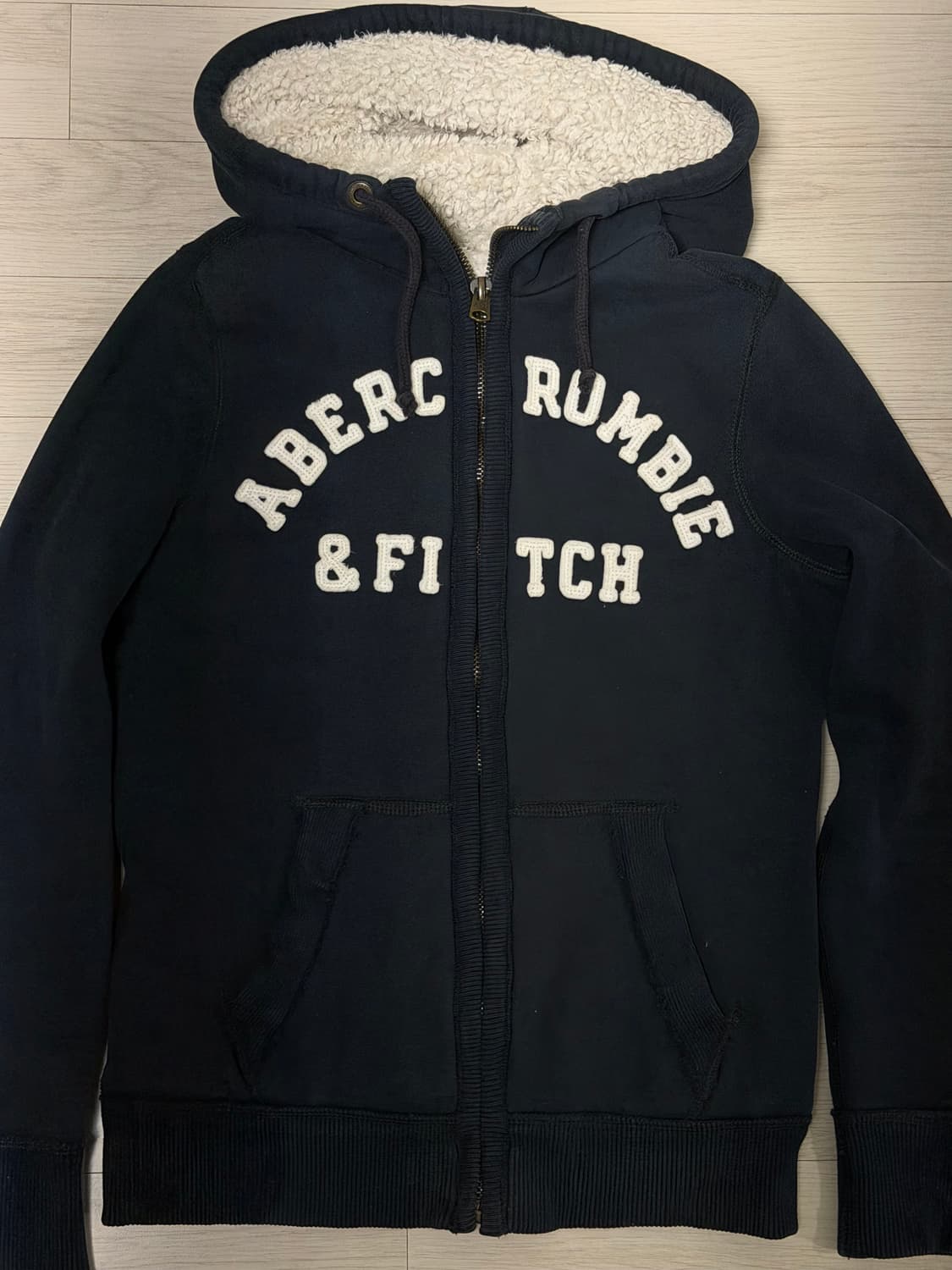 아베크롬비 양털 후드집업 상품이미지1