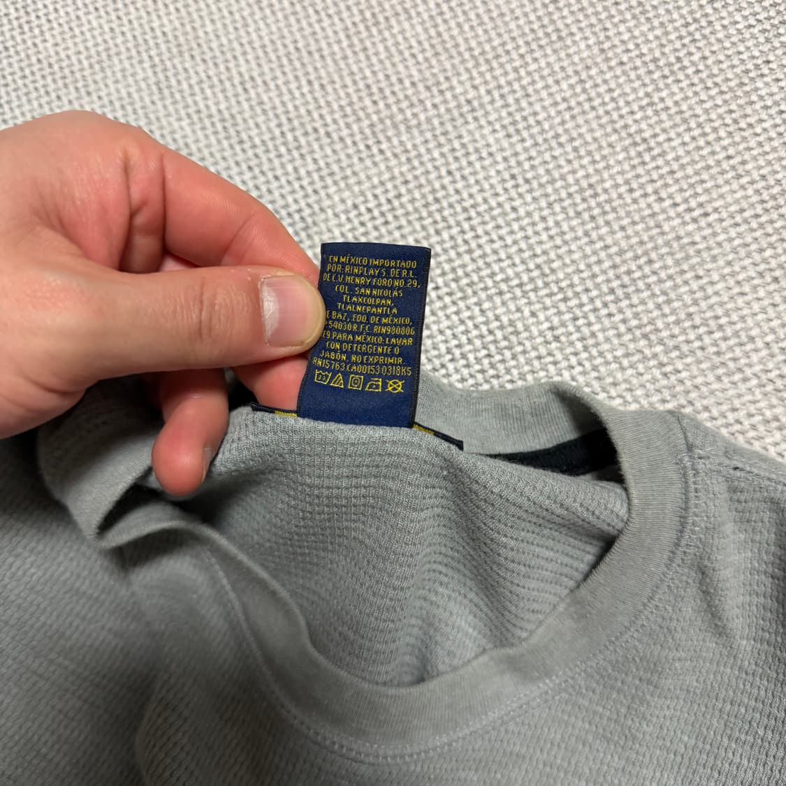 폴로 랄프로렌 와플 반팔티 상품이미지3