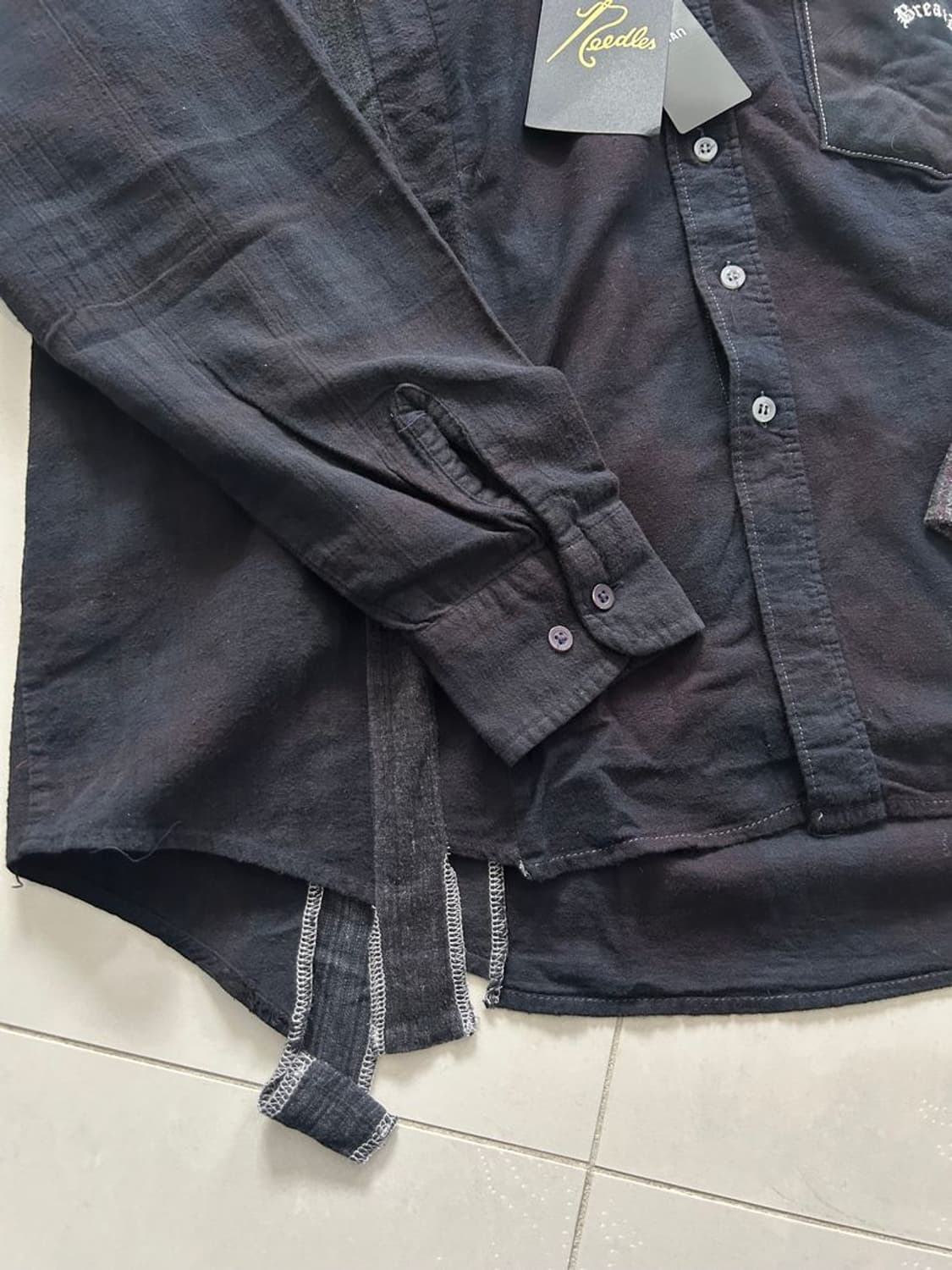 7CUTS WIDE SHIRT W/H 7컷 와이드 후드티 상품이미지6