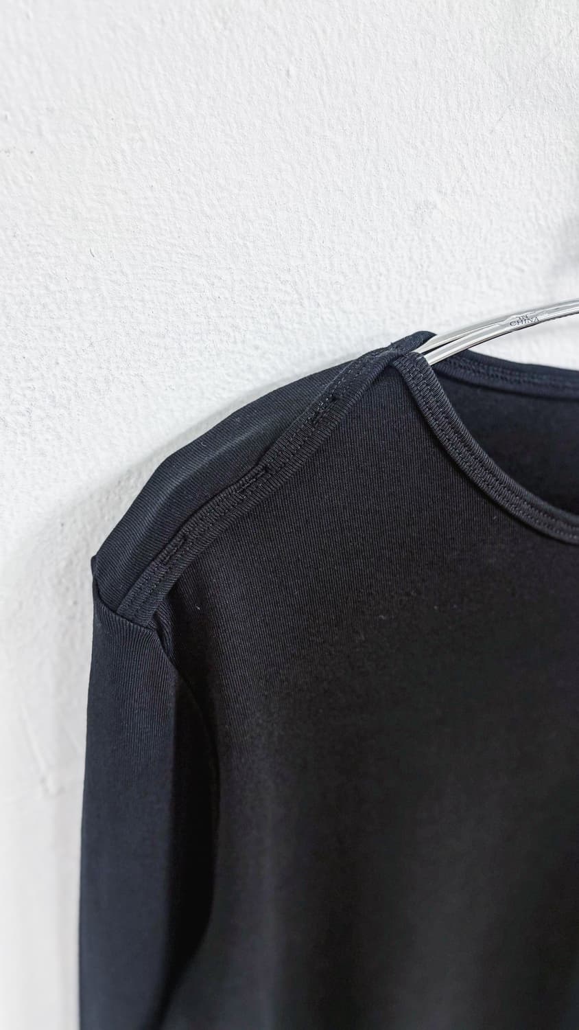 바인딩 숄더 슬림 롱 슬리브 SIZE 2 상품이미지1