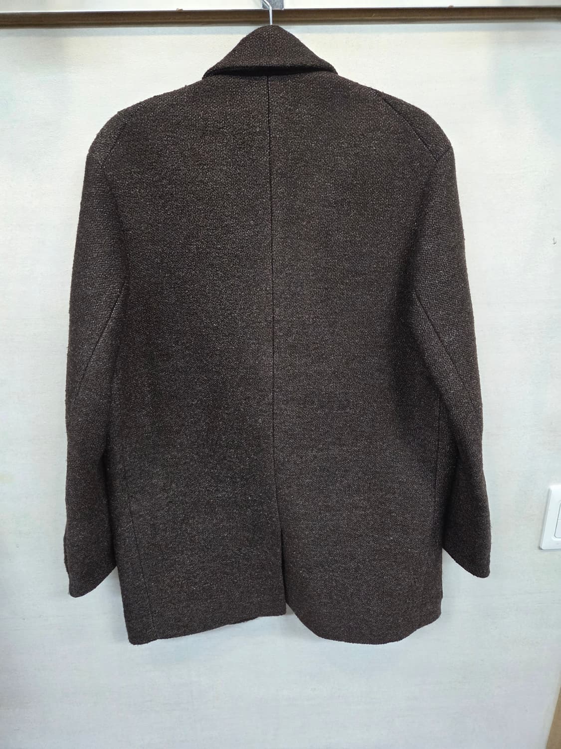 시스템 여성 원버튼 울 자켓 코트 160 s 상품이미지2