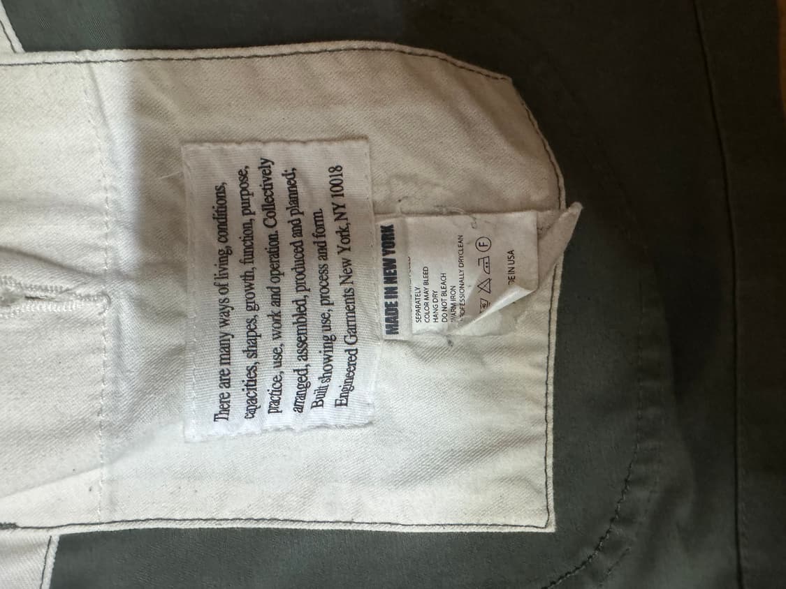 엔지니어드가먼츠 베드포드 자켓 올리브 s 상품이미지5