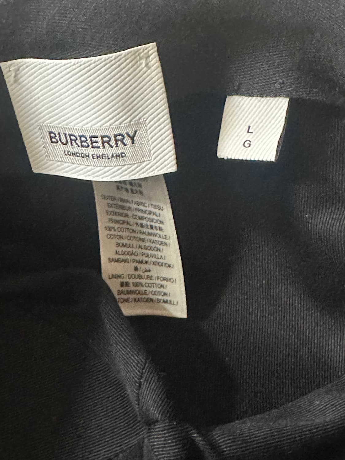 버버리 TB로고 볼캡 상품이미지3