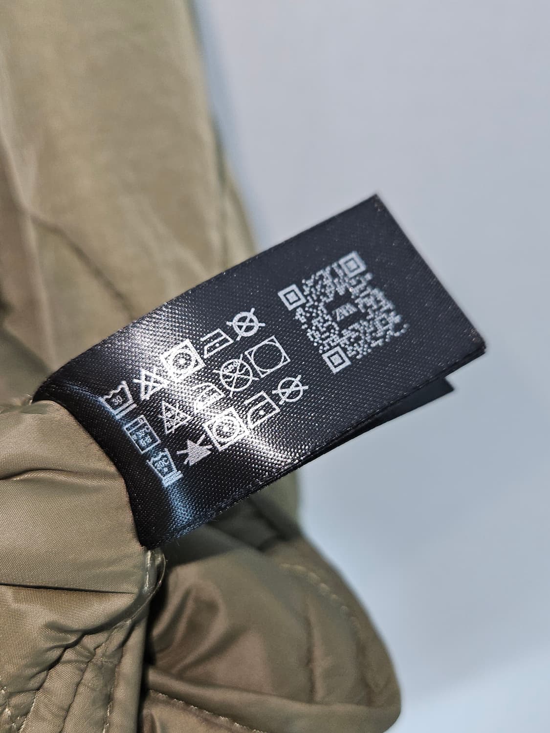 자라 ZARA 올리브 퀄팅 누빔자켓 하이넥 L (거의 새상품) 상품이미지6