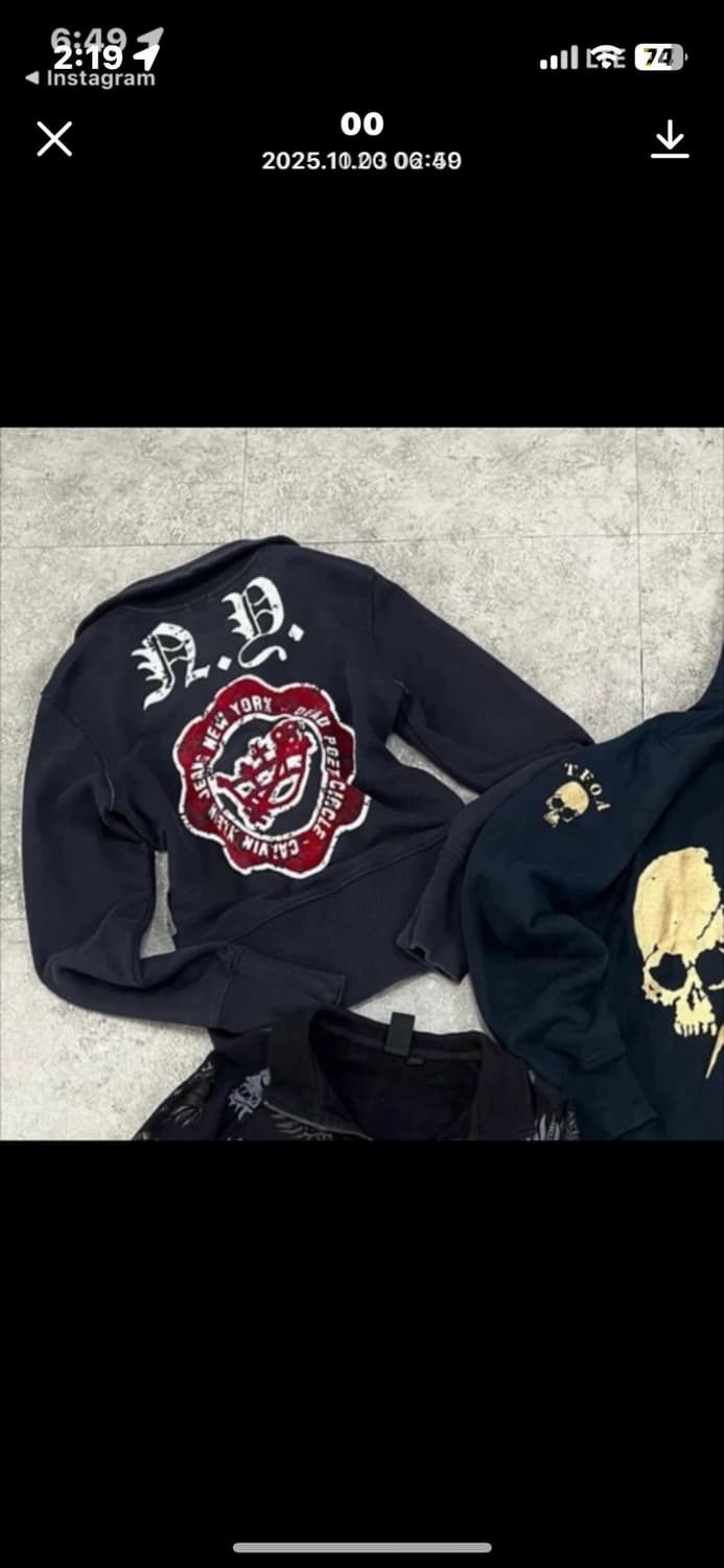 켈빈클라인 빈티지 투웨이 집업 상품이미지2