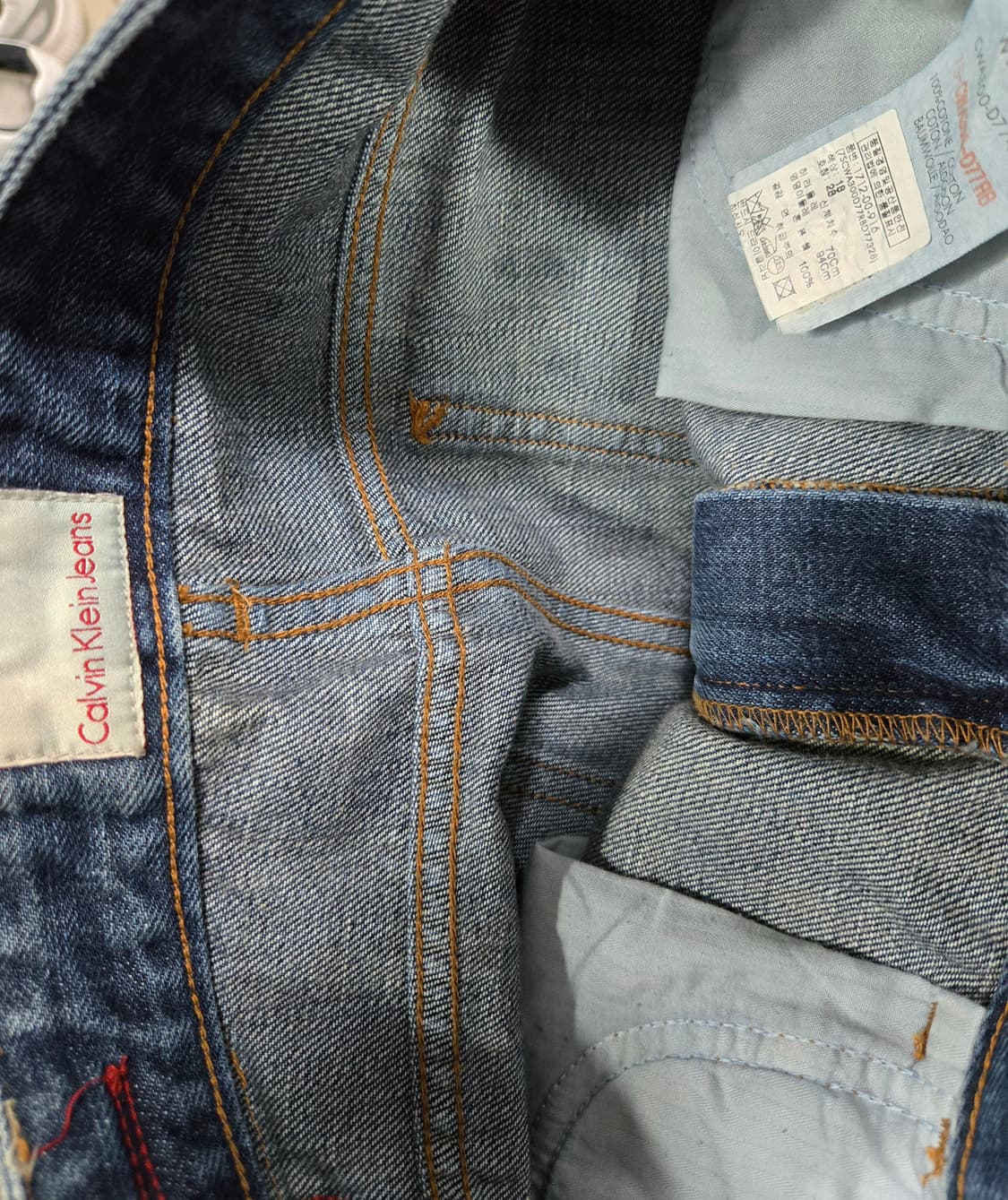캘빈클라인 세미부츠컷 데님팬츠 청바지 28~29 상품이미지9