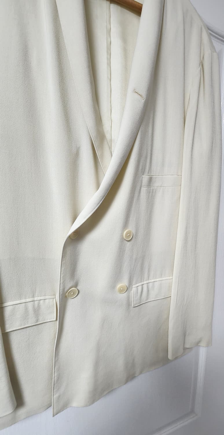 르메르 실크 더블 브레스티드 자켓 S 판매합니다. 상품이미지6