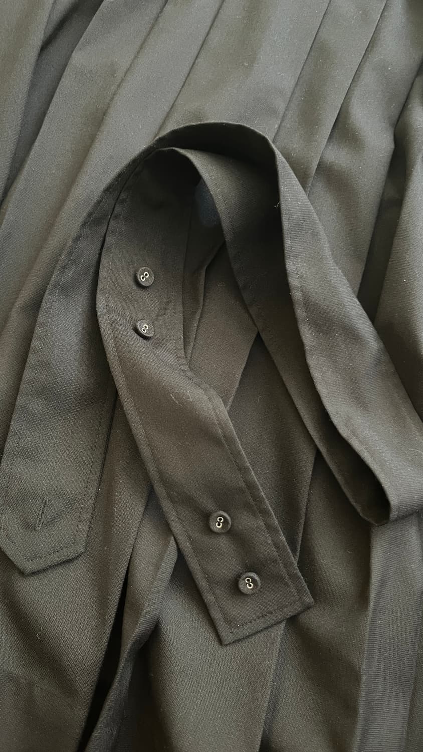 프레클 세일러 플리츠 벨트 드레스 원피스 상품이미지3