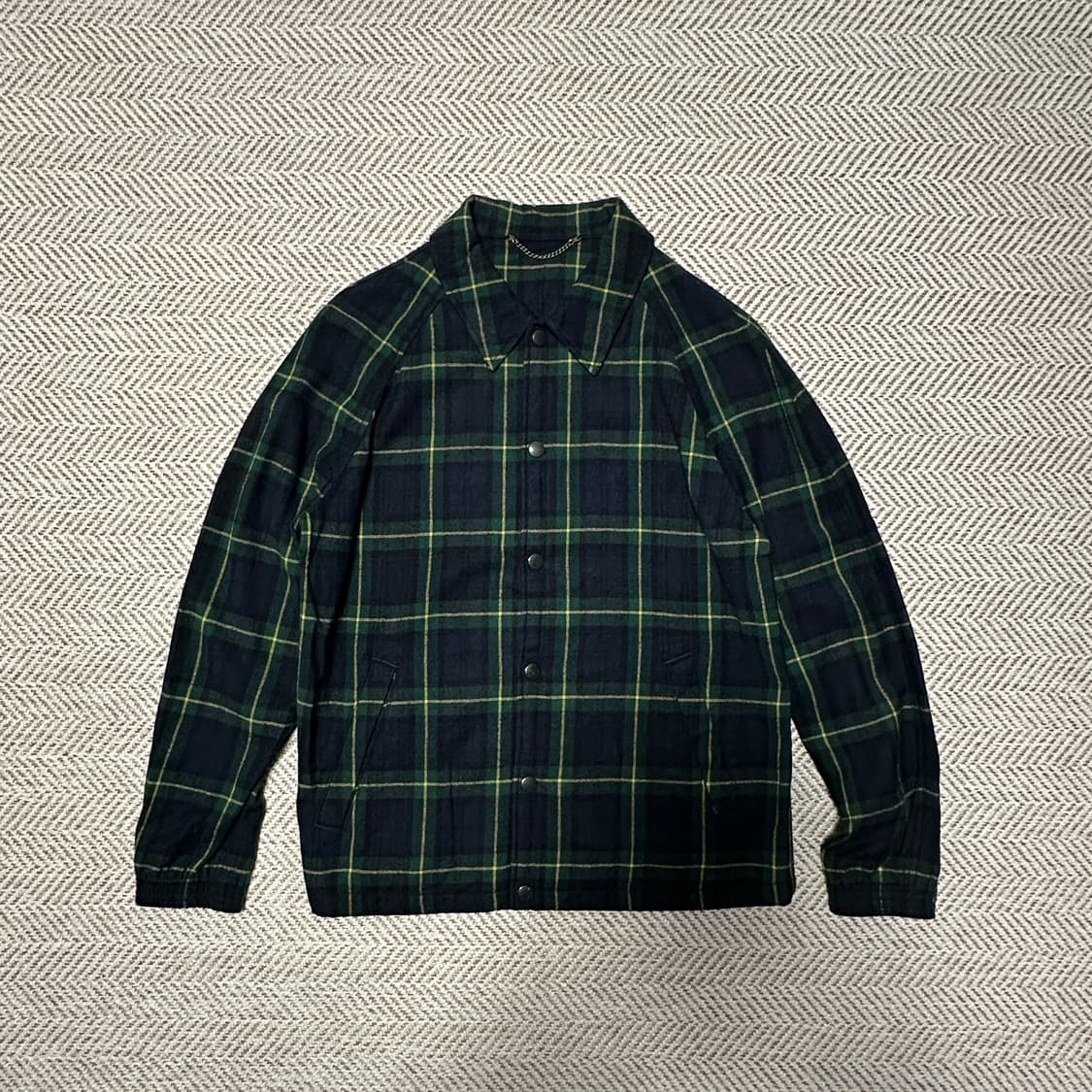 UNUSED japan classic wool shirt jacket 상품이미지1