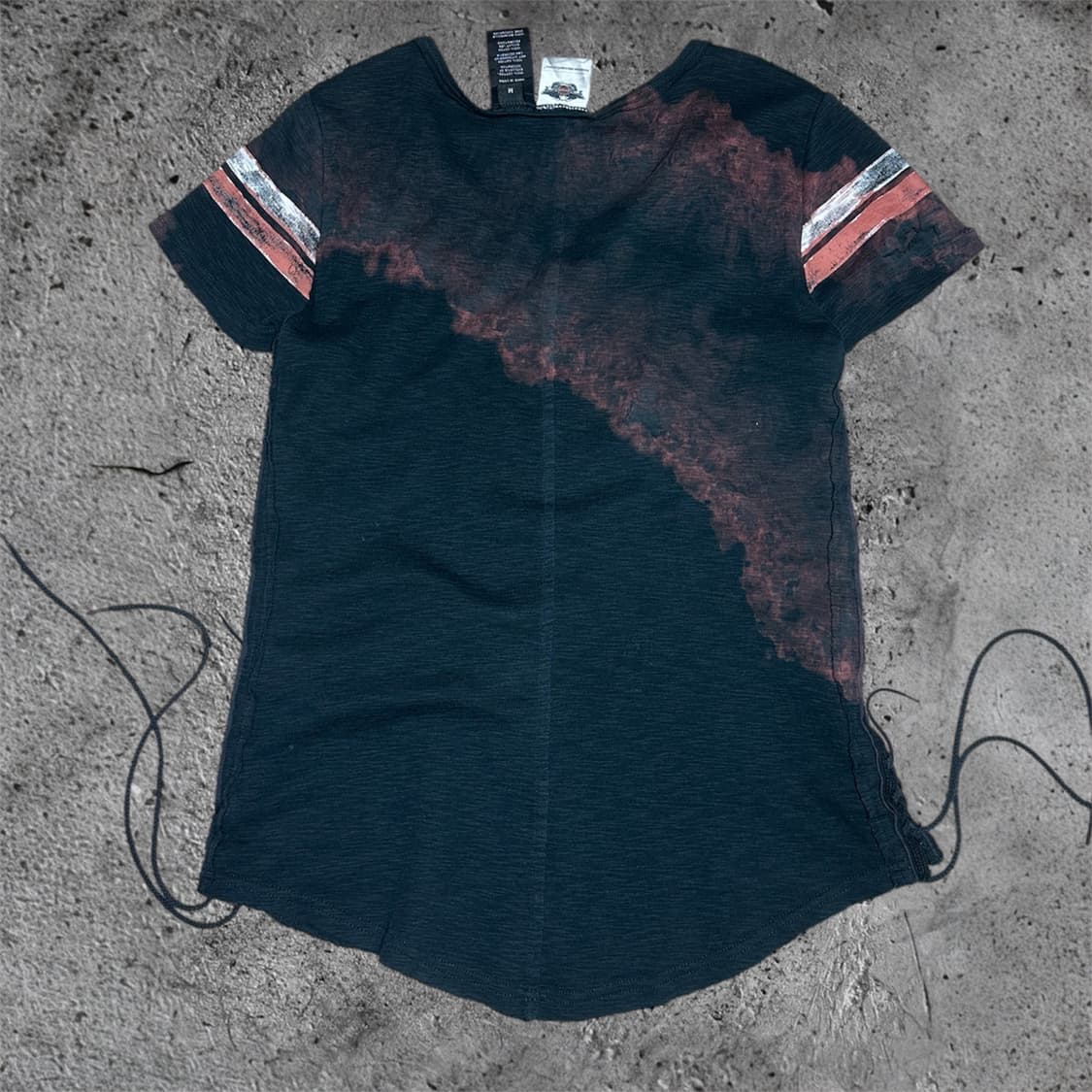00s vkei vintage lace up harley davidson 상품이미지2