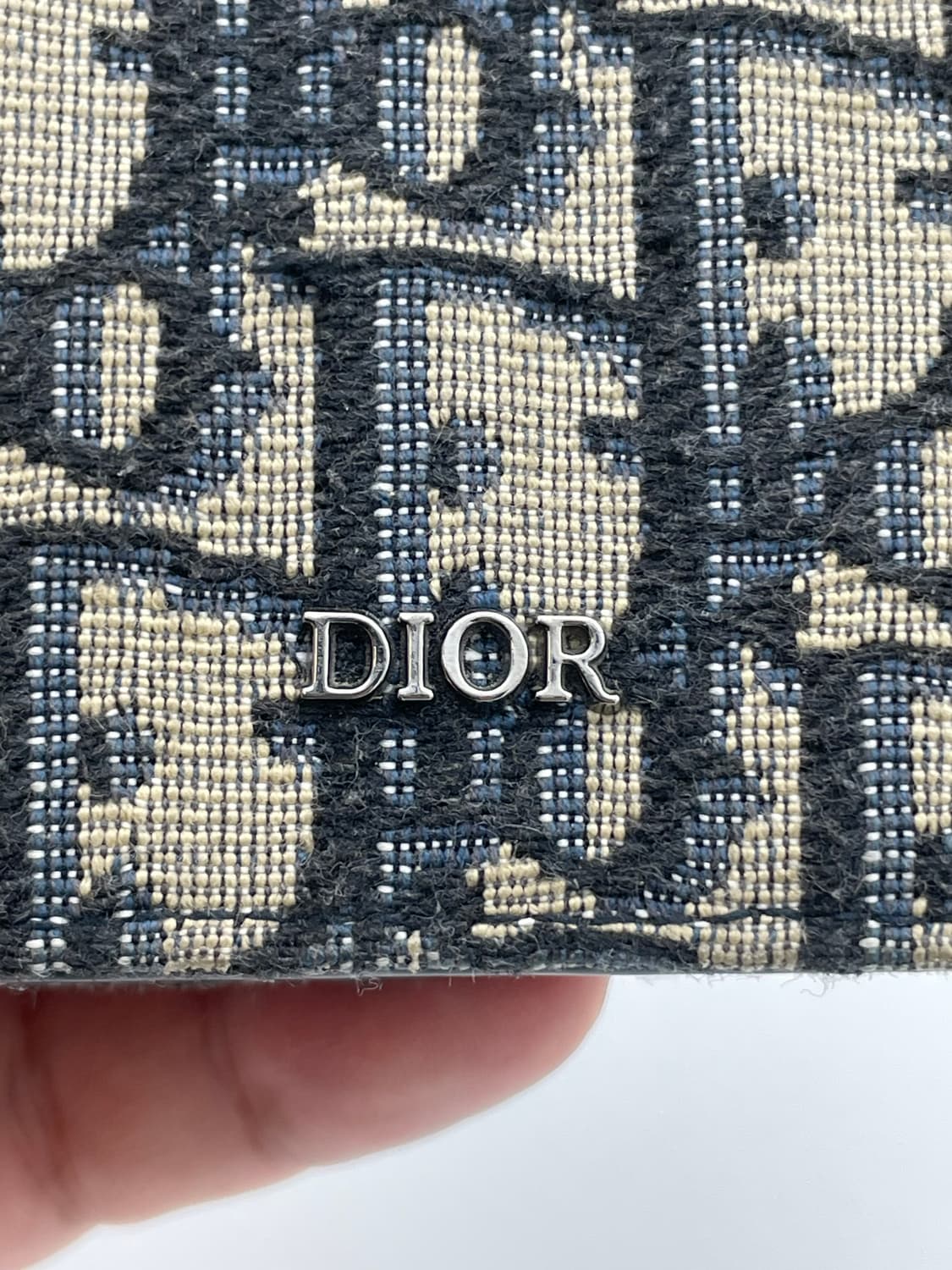 [ 풀구성 / 새상품급 ] 정품 디올 오블리크 반지갑 베이지  상품이미지4