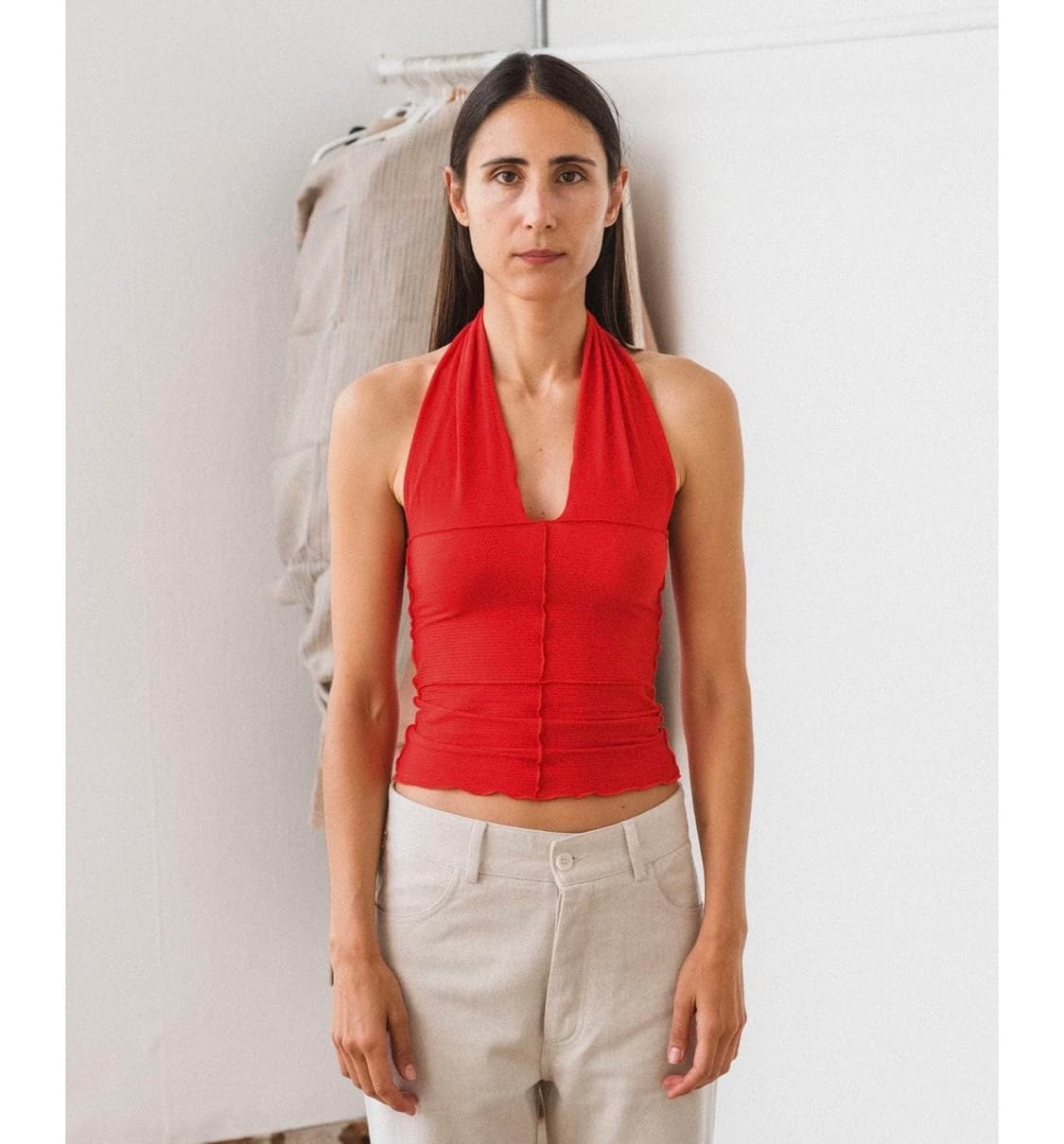 베이스레인지 baserange cinder halter top 신더 탑 상품이미지1