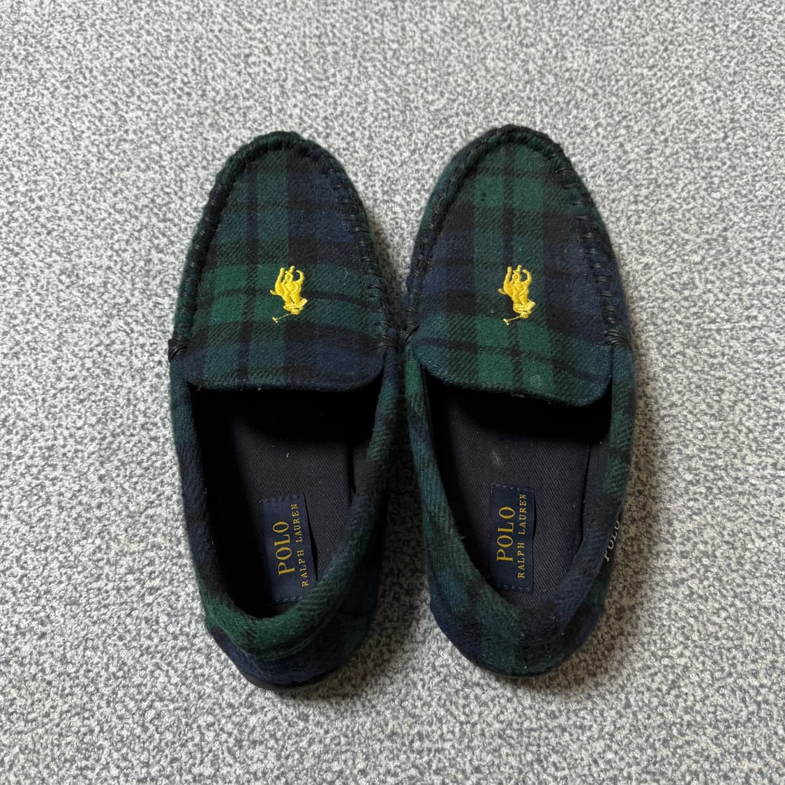 폴로 랄프로렌 타탄체크 로퍼 260 상품이미지3