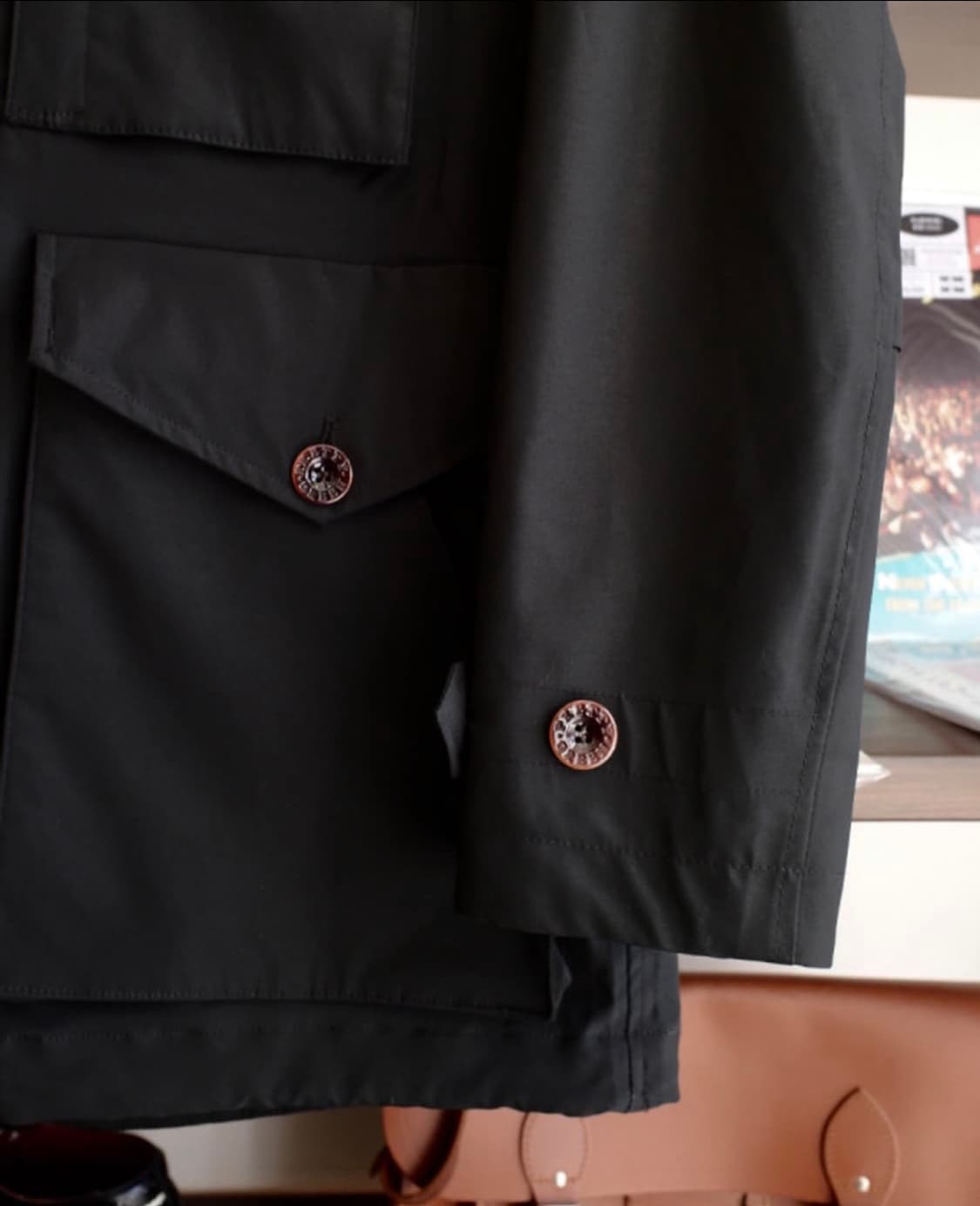 Pretty Green 블랙 파카 상품이미지5