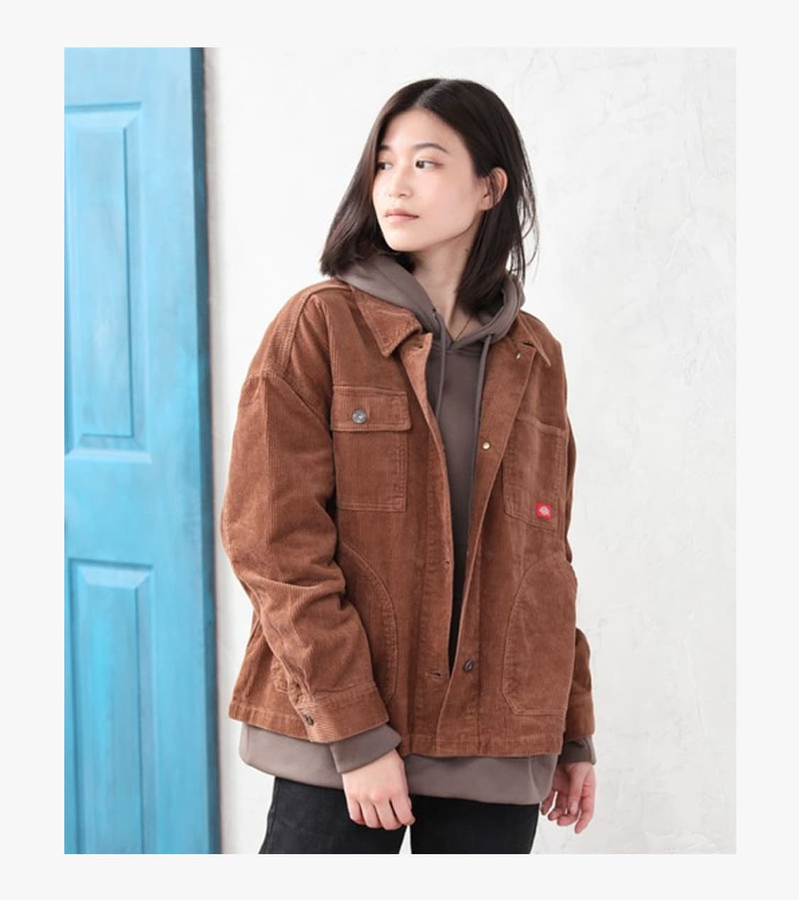 DICKIES JAPAN - CORDUROY COVERALL JACKET 상품이미지2