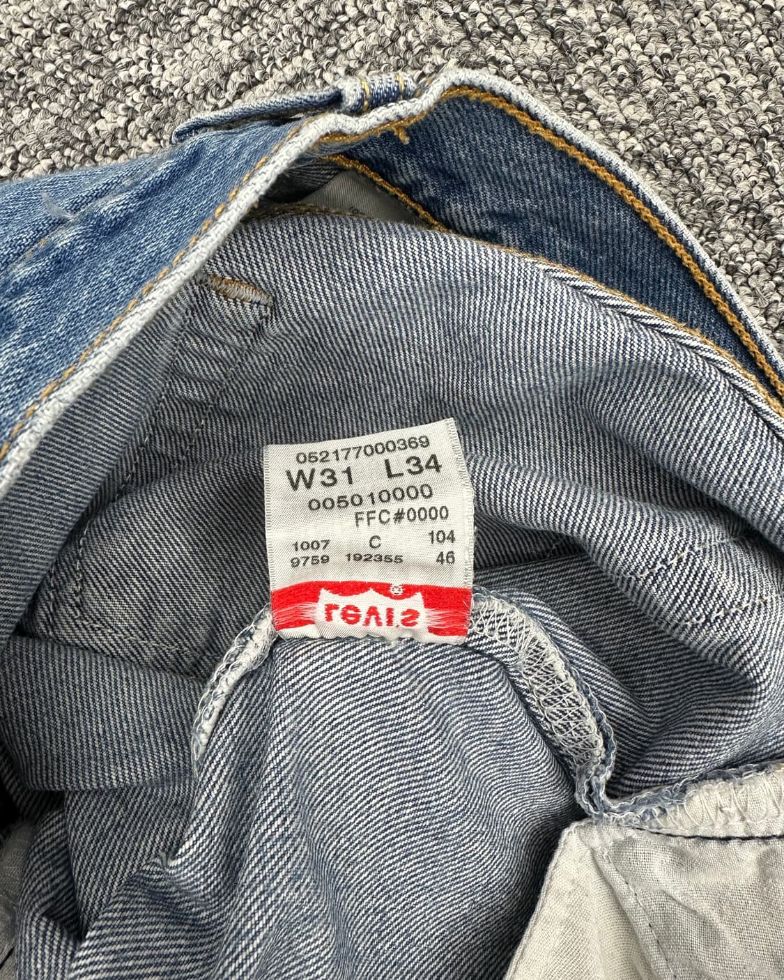 (허단37.5)00'S 리바이스 501XX-M1780 상품이미지6