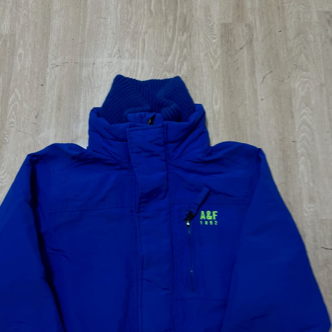 아베크롬비 하이브리드 니트넥 바람막이 자켓 M/95  상품이미지2