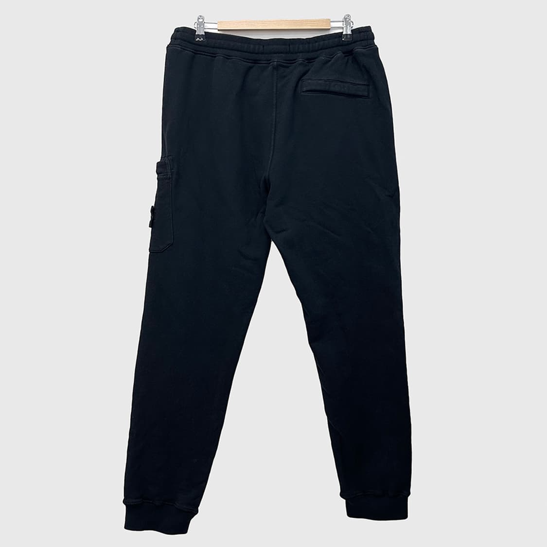 스톤아일랜드 와펜 패치 스웻 팬츠 트레이닝 바지 조거 블랙 XL 상품이미지5