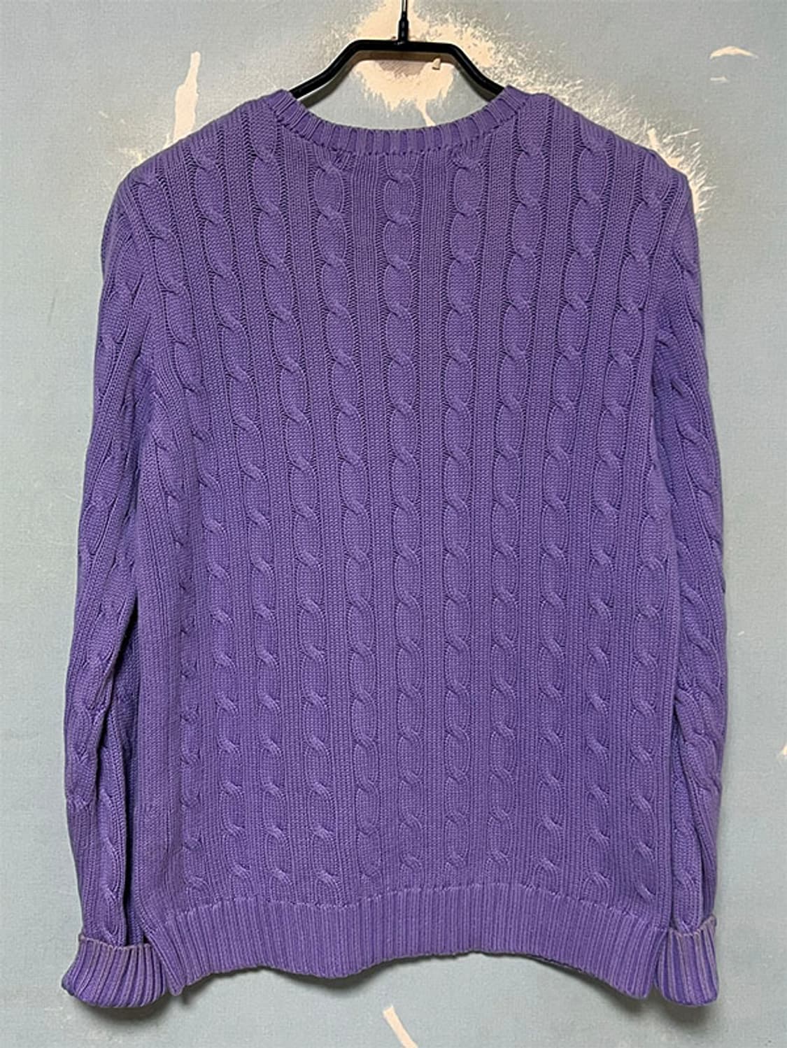 POLO 폴로 여자 꽈배기니트 기본 캐주얼 M 95 66 상품이미지2