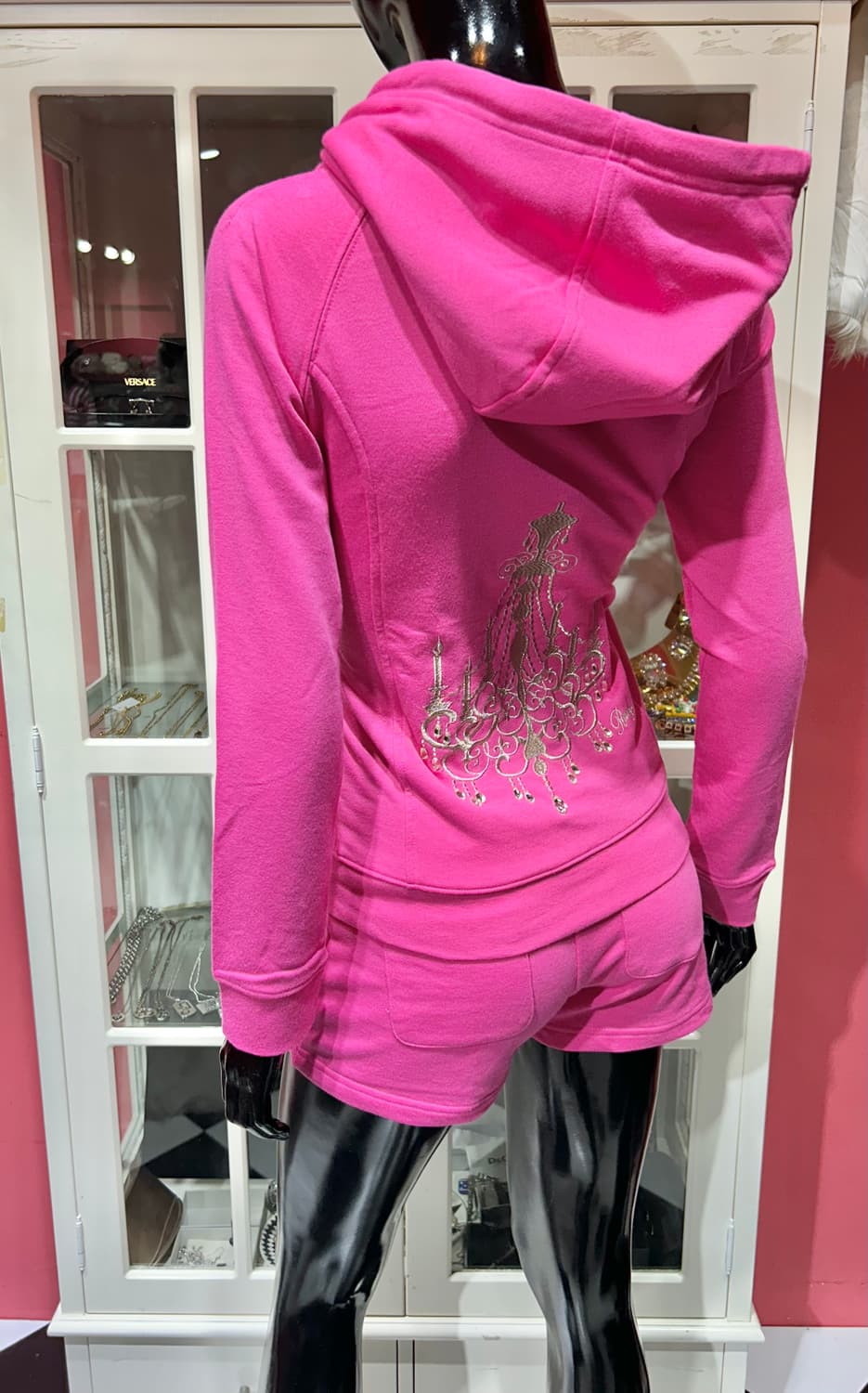 Rady chandelier tracksuit 레디 샹들리에 셋업 핑크 상품이미지2