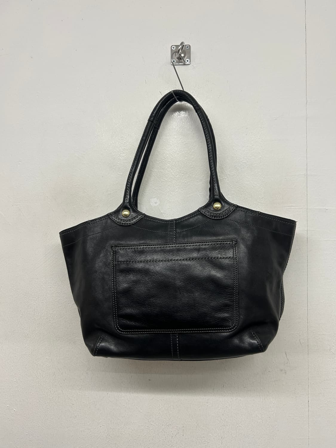 빈티지 올드 코치 레더 숄더백 상품이미지4