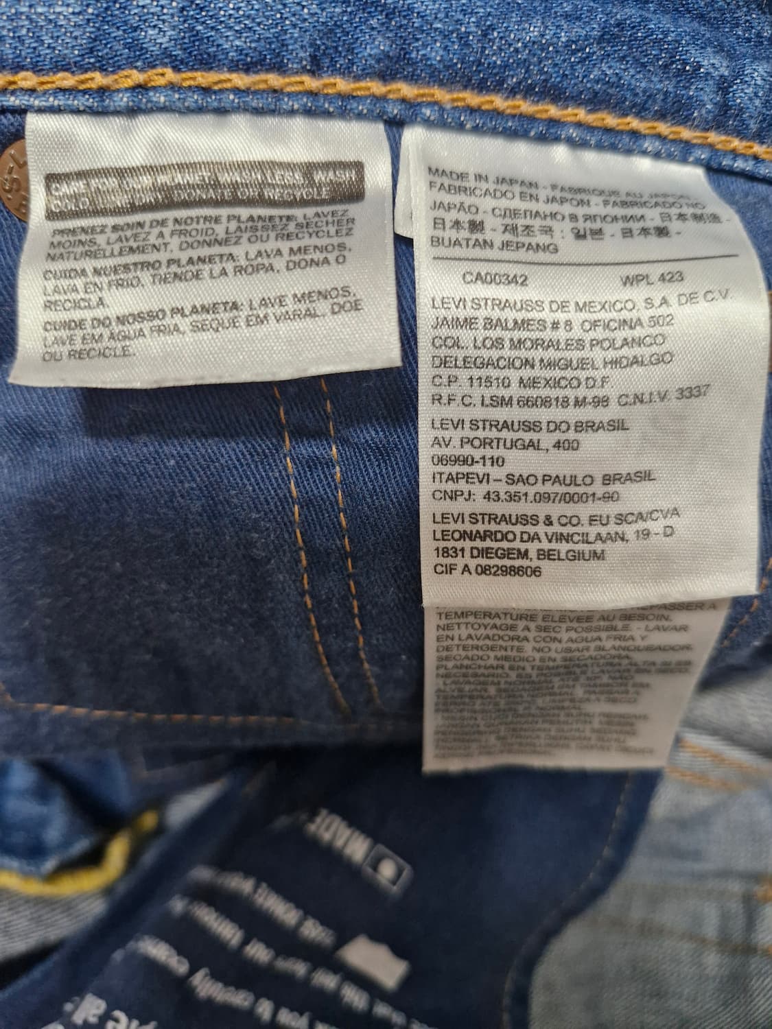 Levis 513 made in japan 상품이미지5