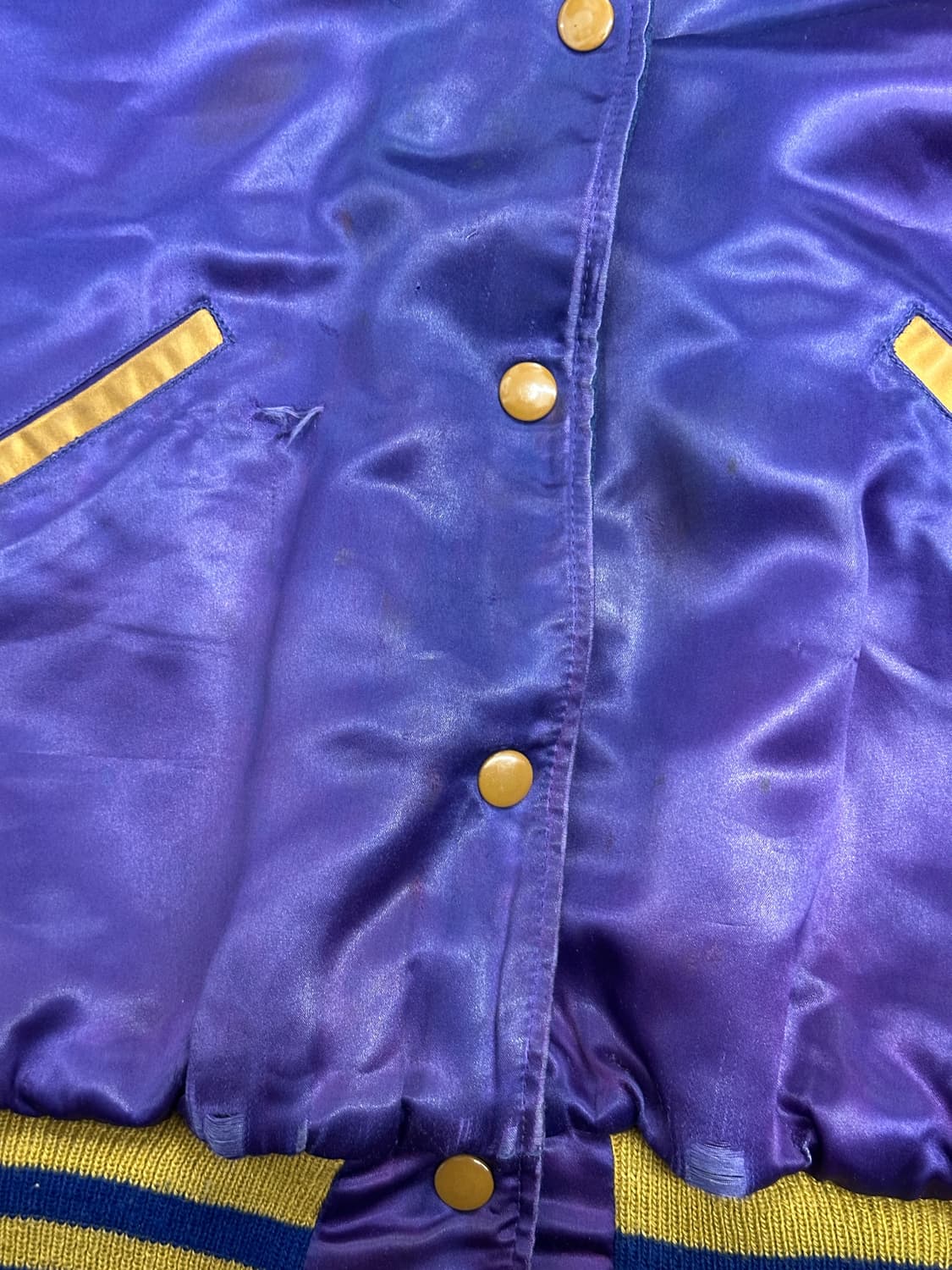 60s Spurs 리버서블 울 바시티 자켓 M 상품이미지9