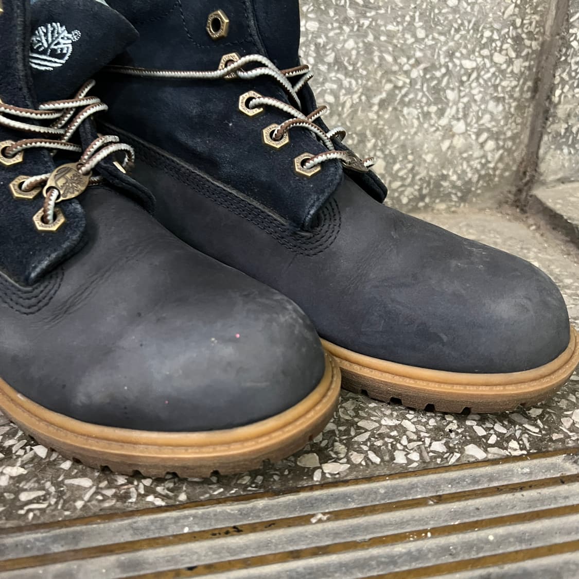 팀버랜드 롤탑 네이비 부츠 상품이미지6