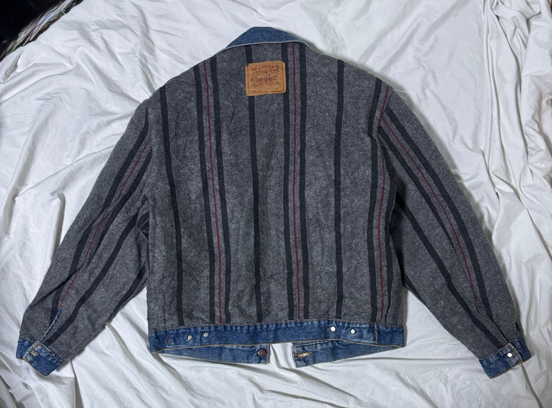 90s usa 리바이스 70506 블랭킷 데님자켓 상품이미지4