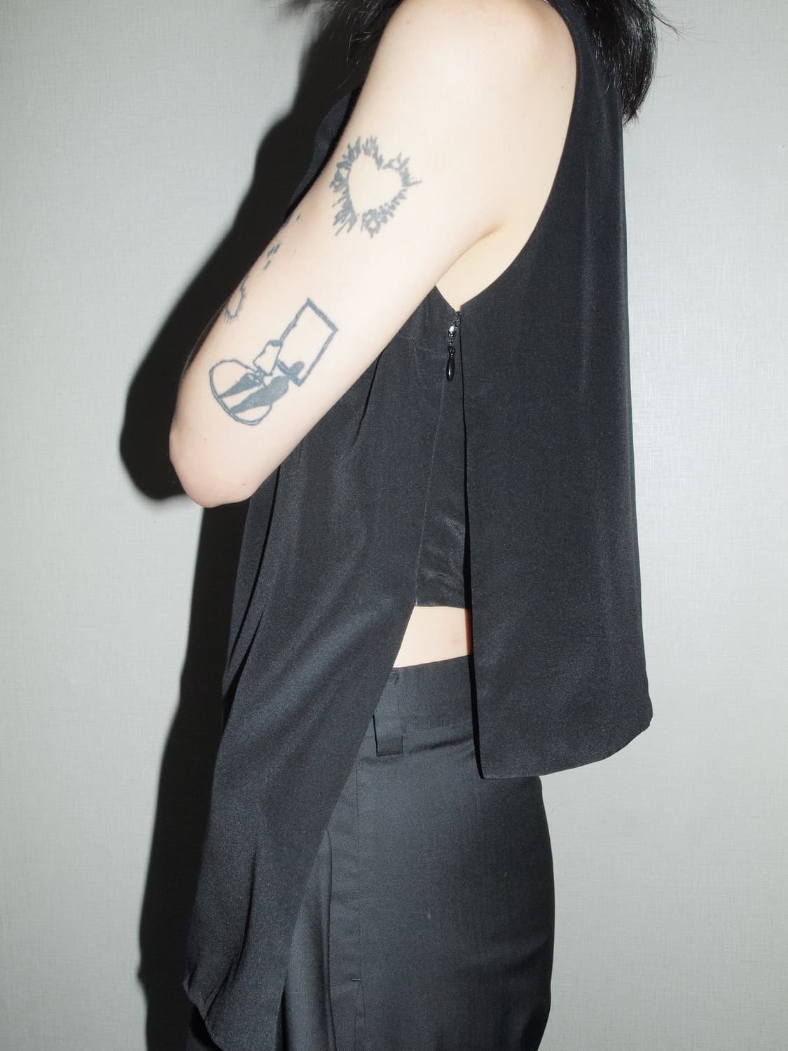Silk Sleeveless Top 상품이미지3