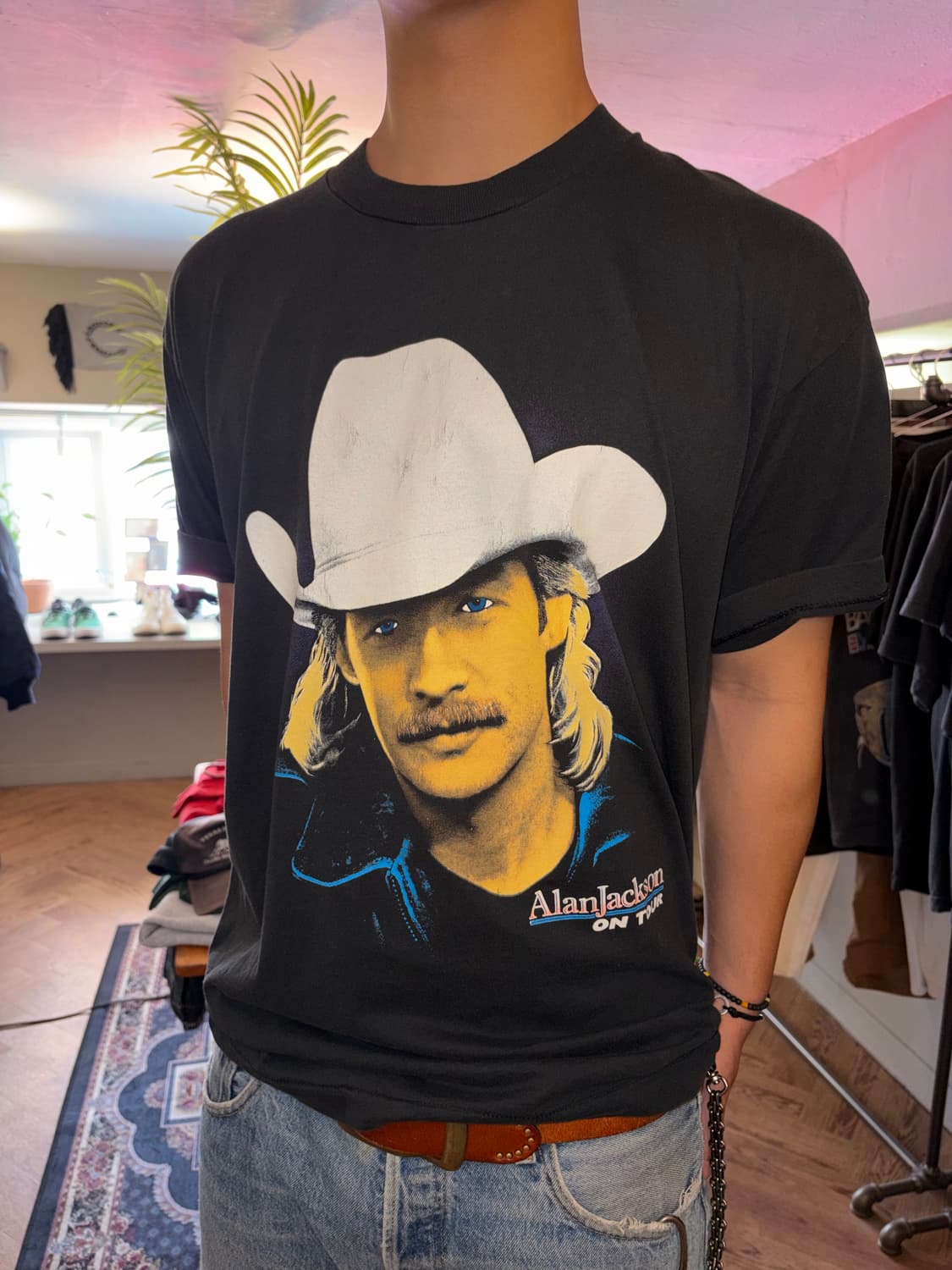 90‘s Alan Jackson country music tour T-s 상품이미지5