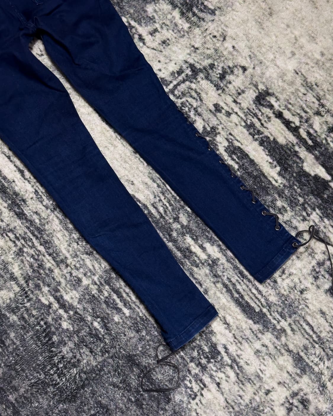 {EMODA} Side Lace-Up Skinny Jeans 상품이미지6