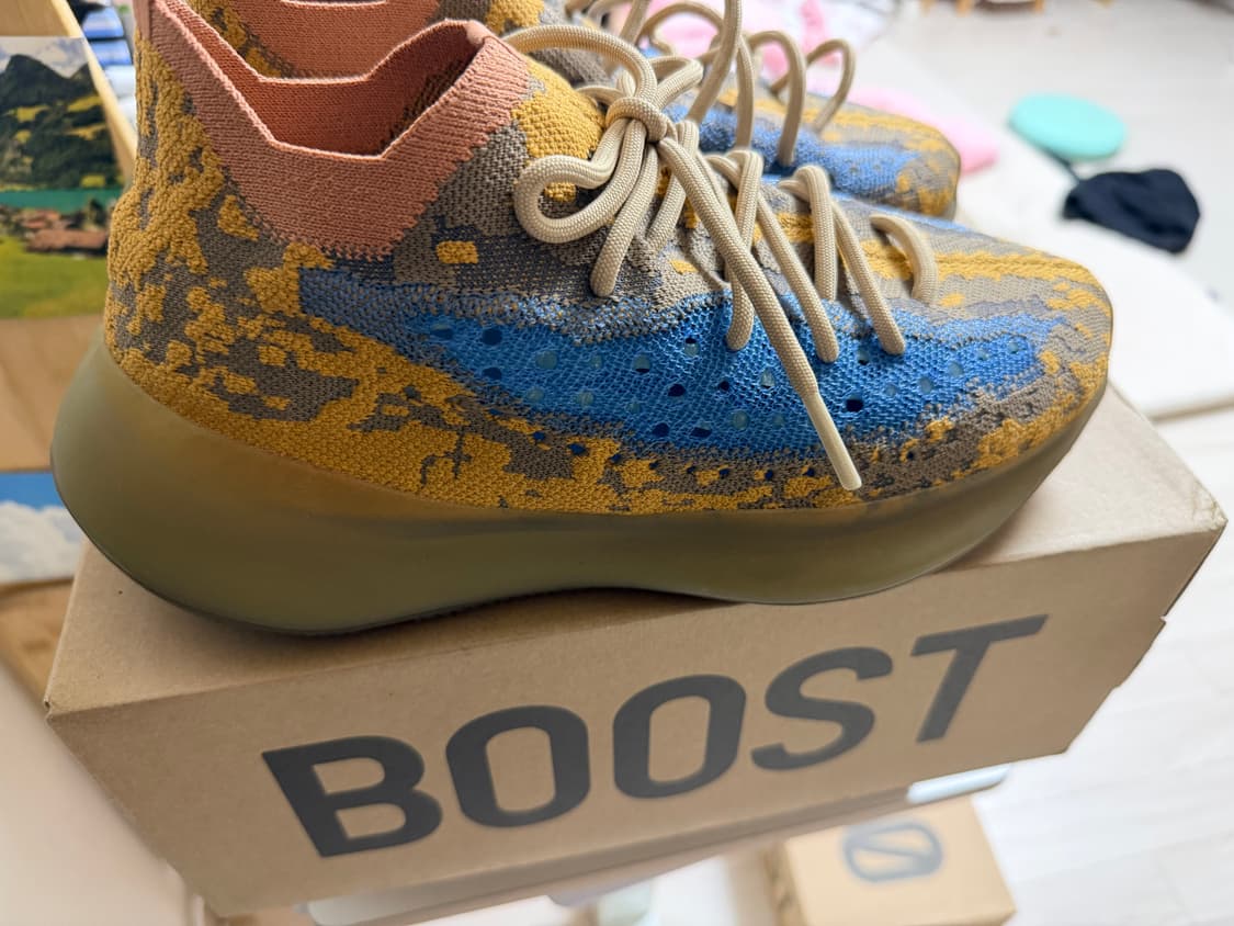 [280] 이지부스트 380 블루 오트 - 논리플렉티브 상품이미지2