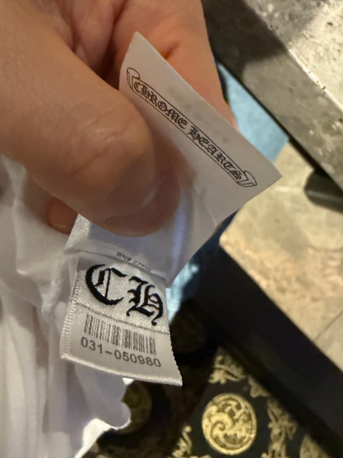 크롬하츠 정품 멀티컬러 세메터리 화이트 구하기 어려운 반팔티 팝니다.!! 상품이미지9