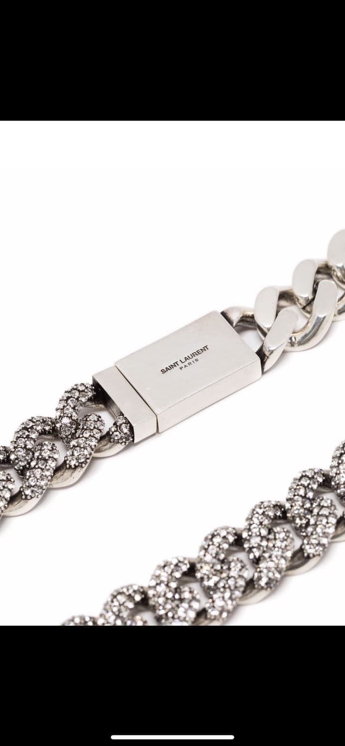 생로랑 커브 체인 목걸이 상품이미지3