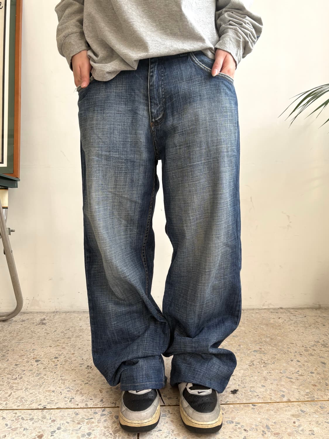 90s’빈티지 자수 힙합팬츠 상품이미지5