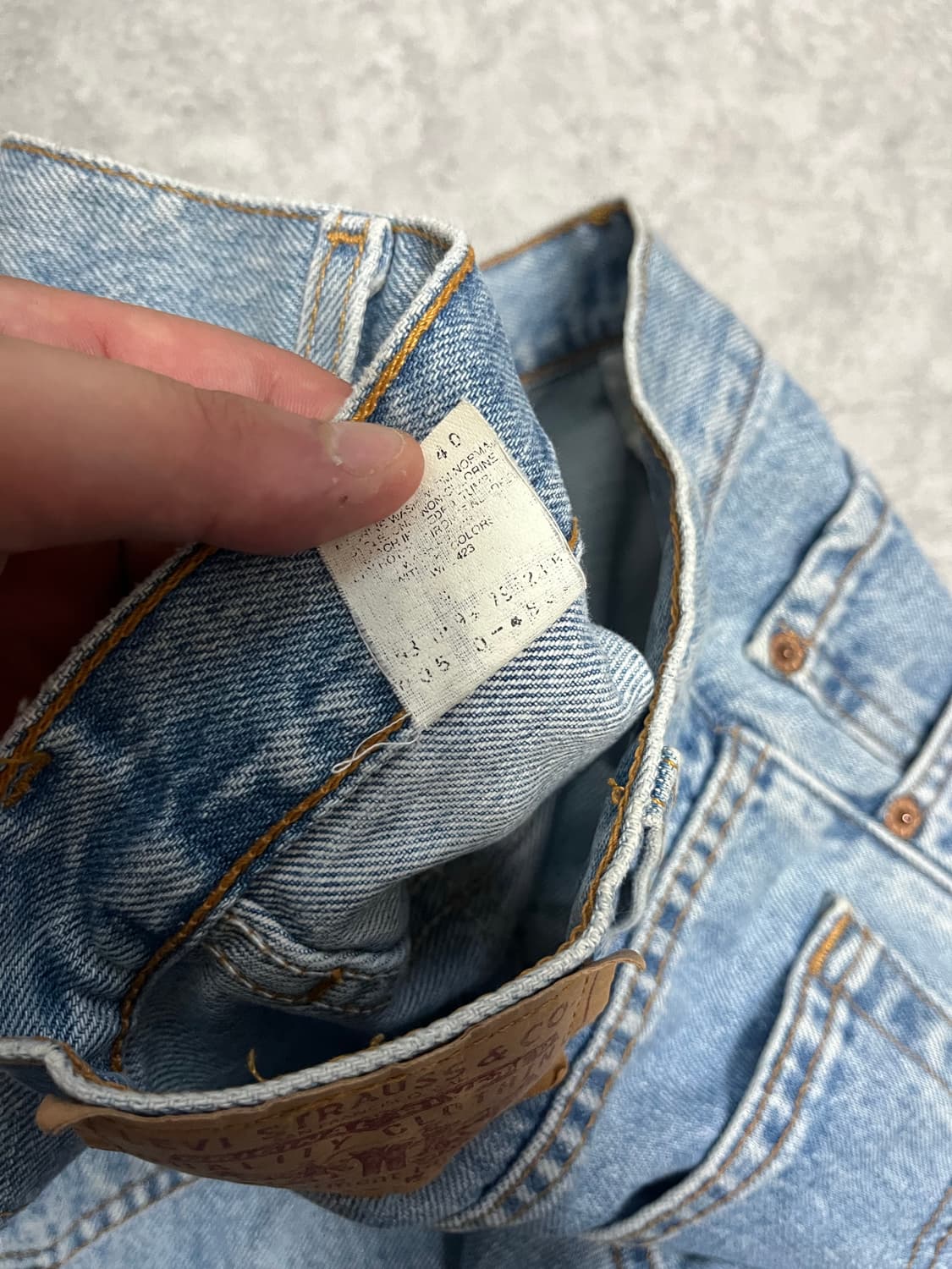 31) 리바이스 550 바지 상품이미지6