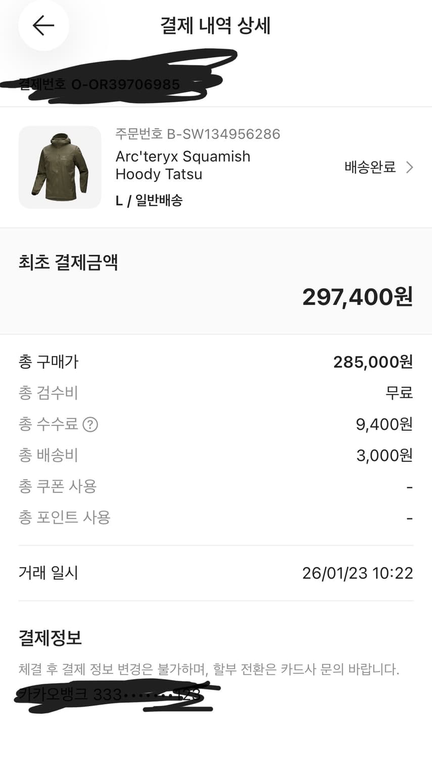 아크테릭스 스쿼미시 후디 타츠 상품이미지2