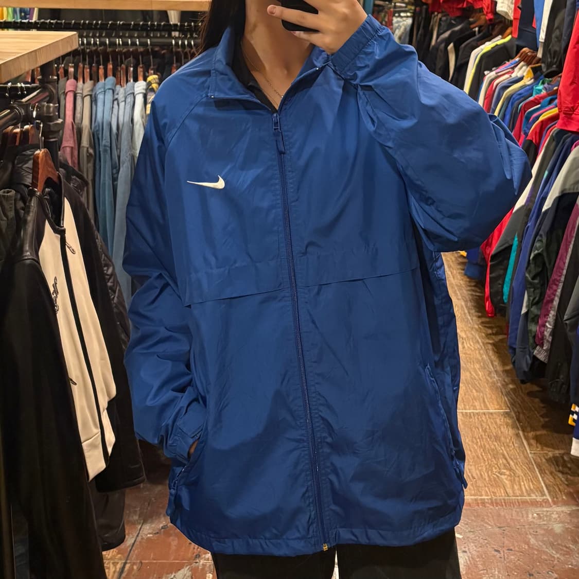 [HI] nike 바람막이 블루 상품이미지2