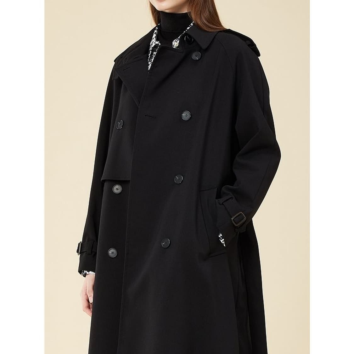 스튜디오톰보이 STUDIO TOMBOY 블랙 코트 상품이미지2