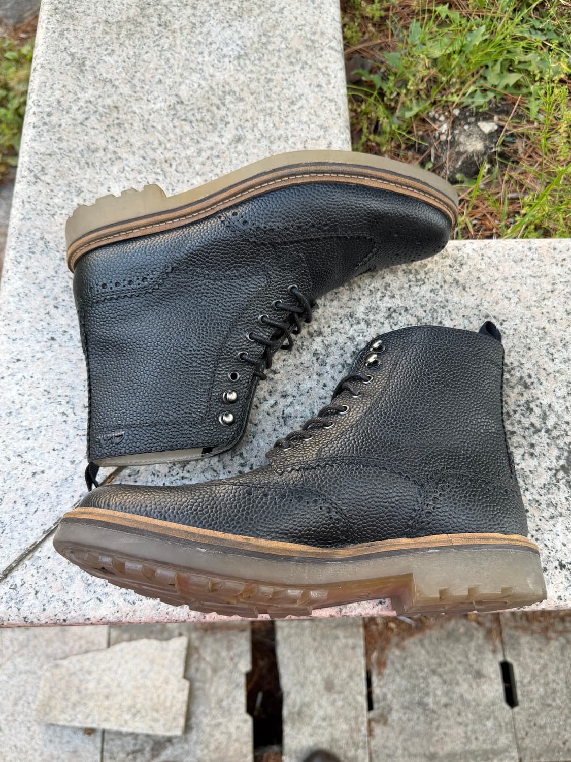 Clarks 클락스 몽마트 윙팁 레더 부츠 상품이미지4