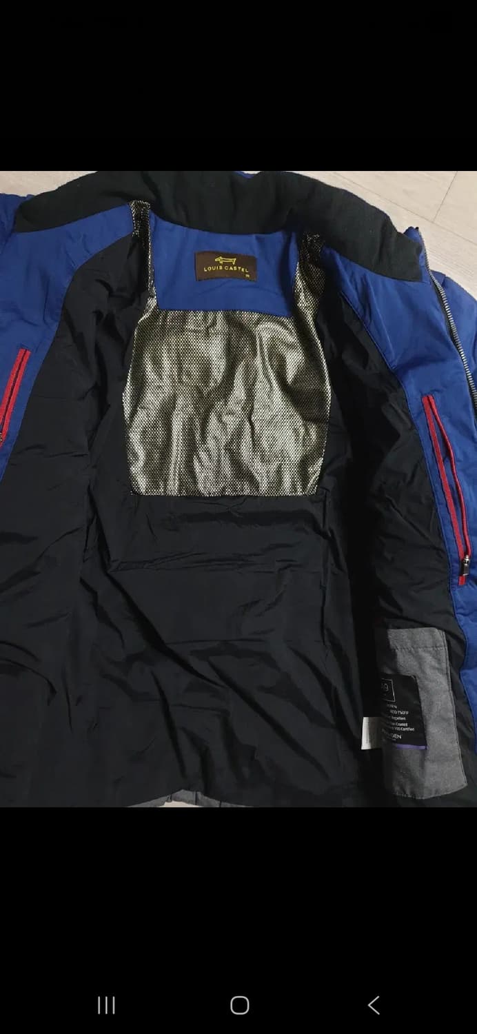 루이까스텔 골프 남성 덕다운 패딩. 싸이즈 100 상품이미지6