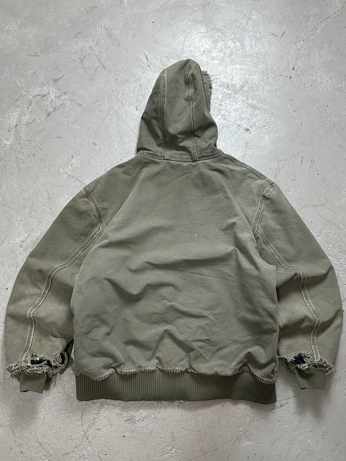 OG 칼하트 하드에이징 액티브 자켓 칼하트 후드자켓 상품이미지4