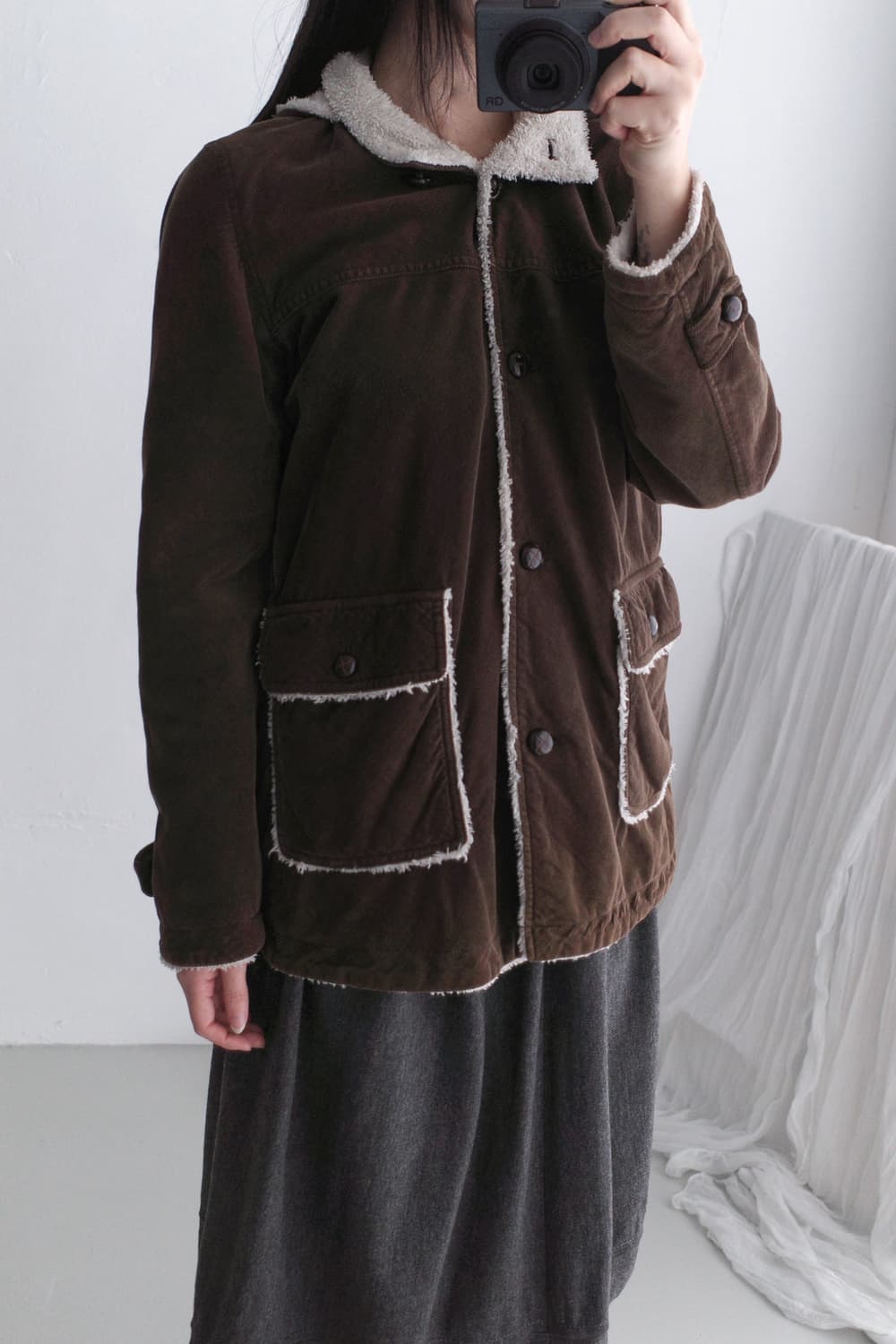 hood button jacket 상품이미지4