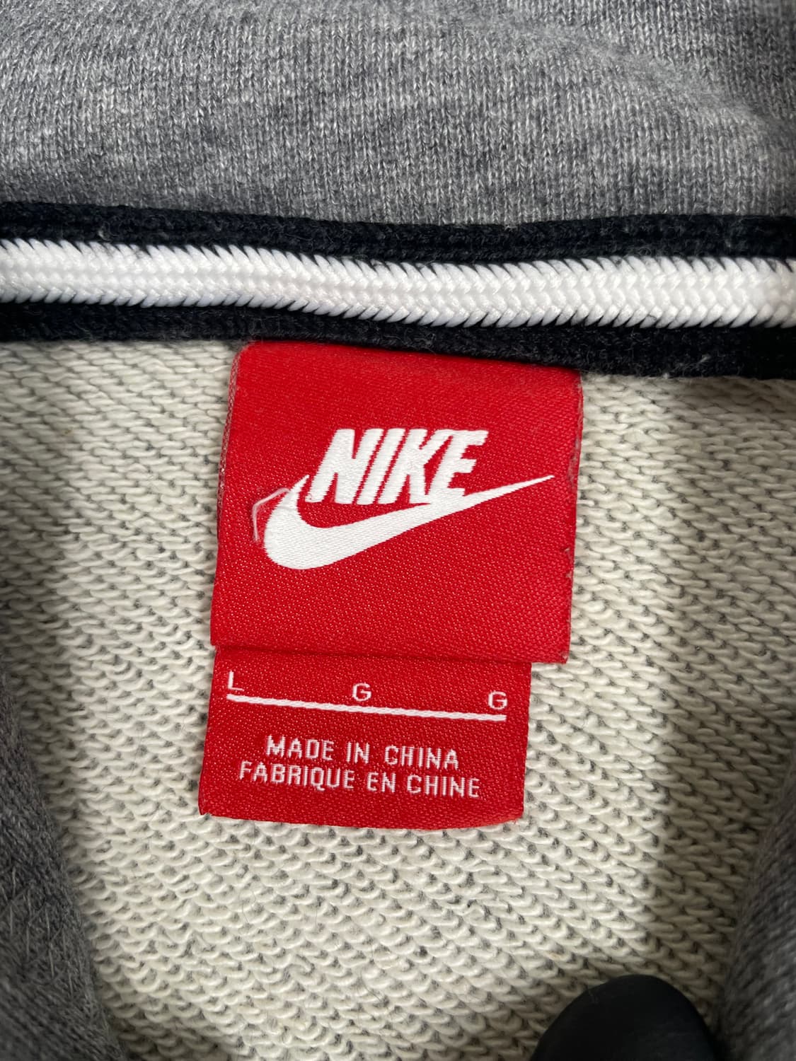 나이키 회색 후드티 L 상품이미지3