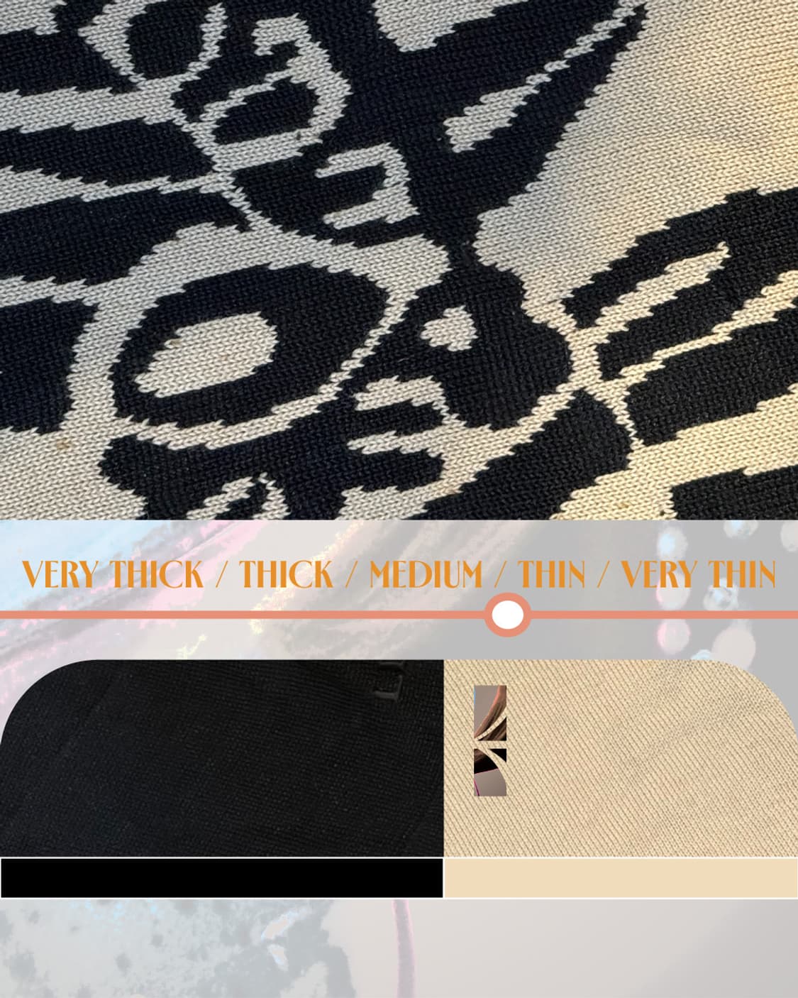 LEONARD SPORT 지브라 패턴 반팔 니트 폴로 톱 상품이미지9