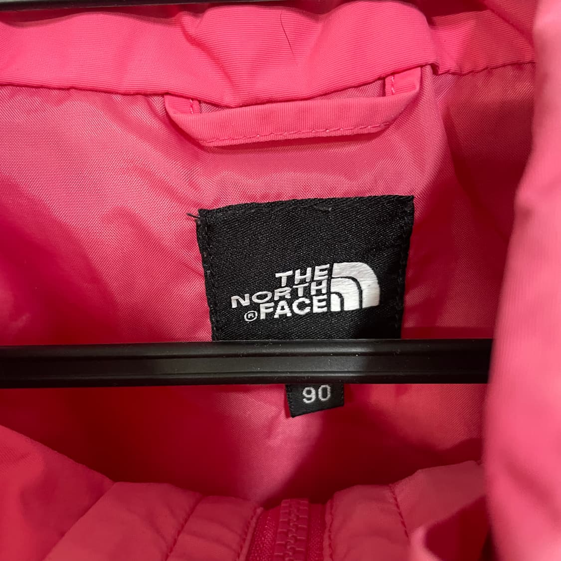 노스페이스 바람막이 자켓 핑크 상품이미지4