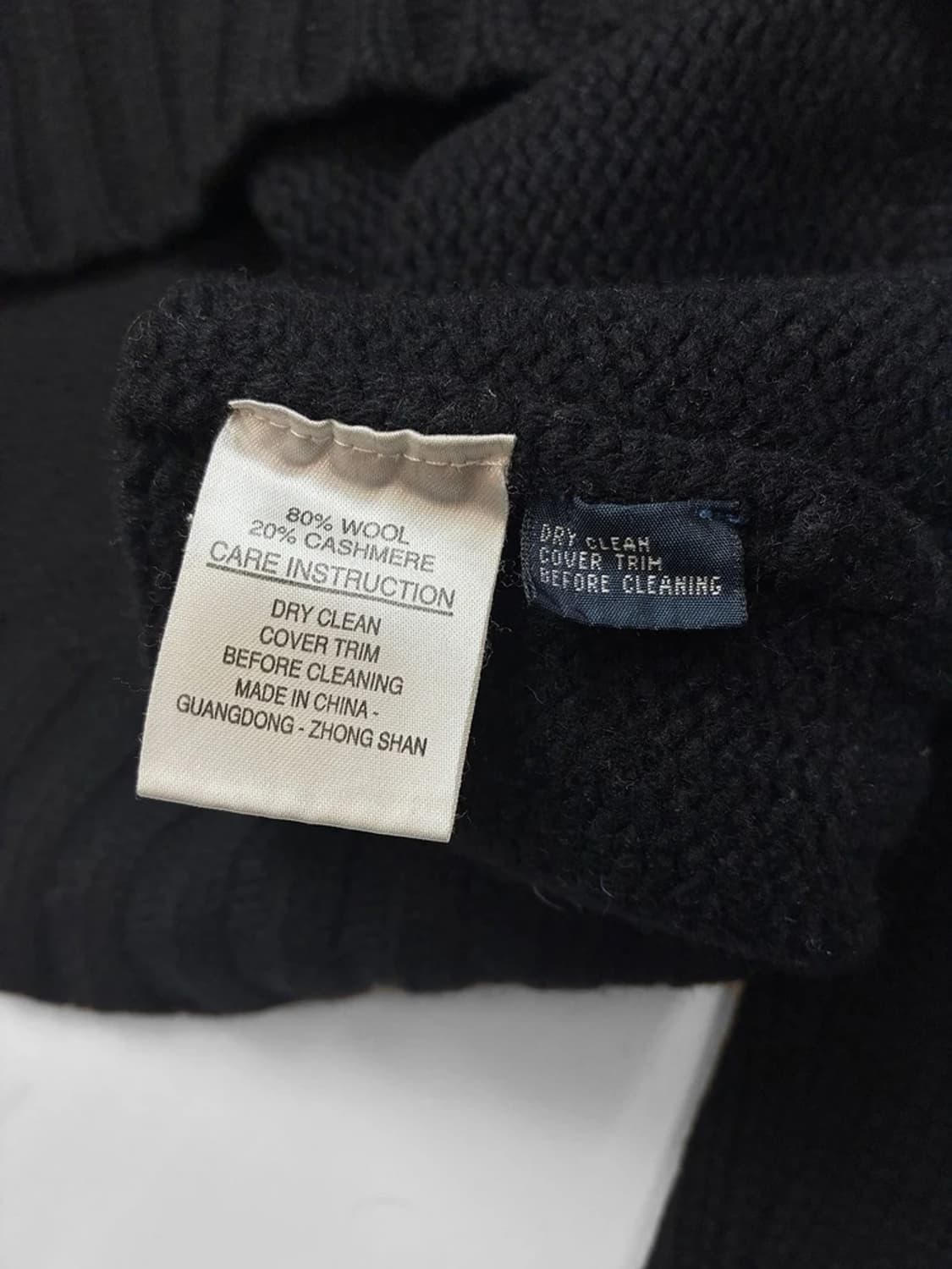 폴로 랄프로렌 90s 벌키 울 더플 니트 PN5033 상품이미지7