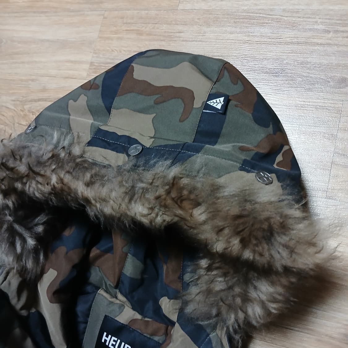 HEURIPOP 휴리팝 보드 카모 스키 점퍼 패딩 자켓 상품이미지7