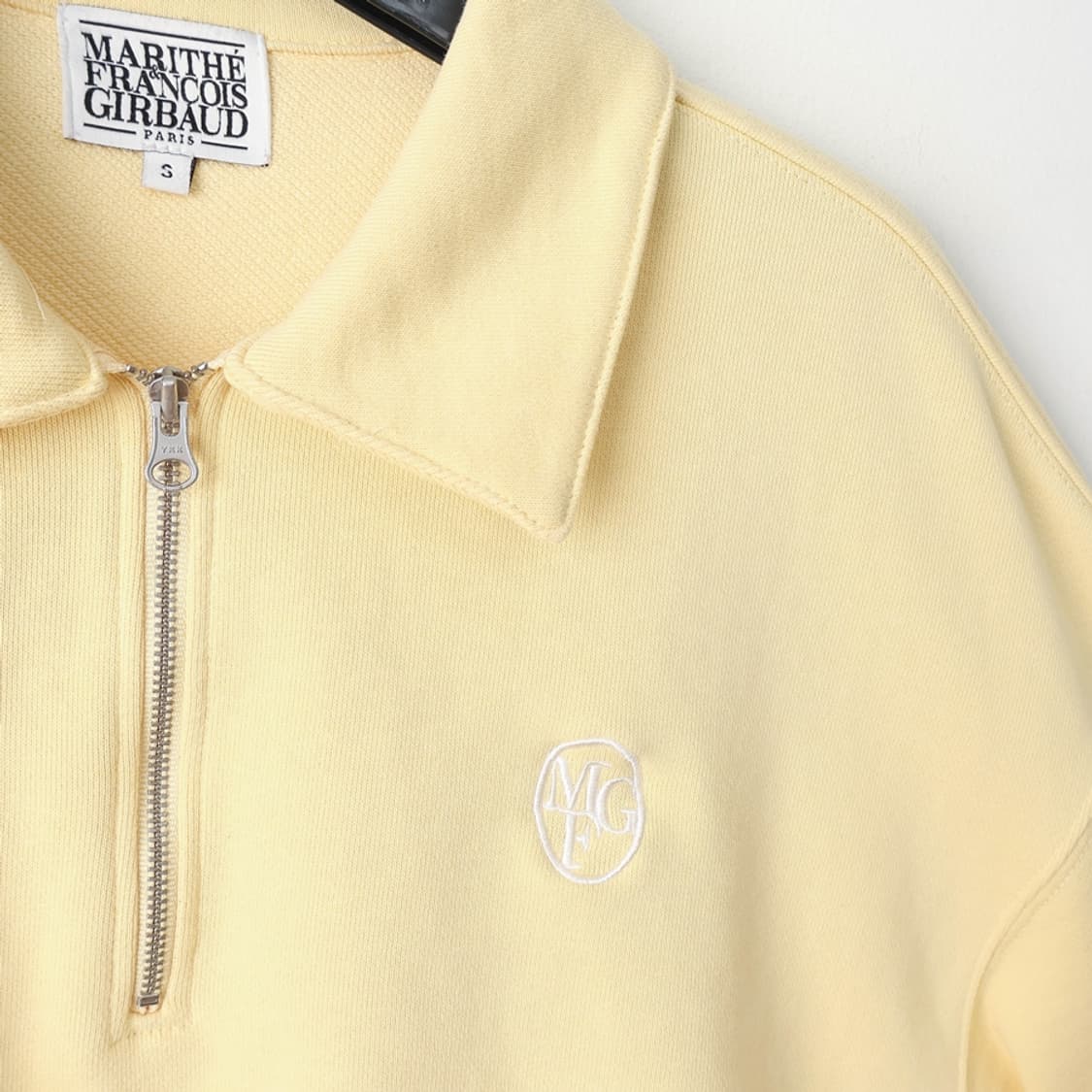 55/마리떼프랑소와저버 반집업 크롭 스웻셔츠 상품이미지3